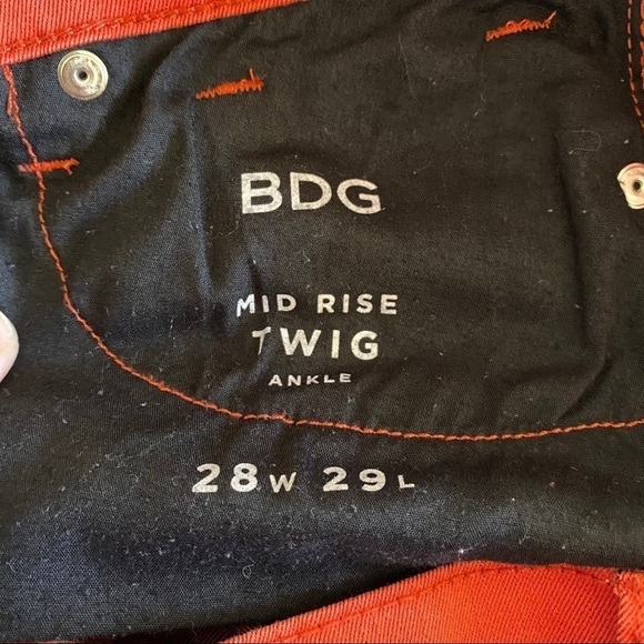 BDG  Urban Outfitters 28 Mid Rise Twig Ank… - Picture 3 of 6